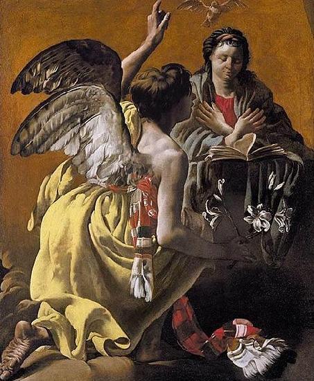 Hendrick ter Brugghen The Annunciation France oil painting art